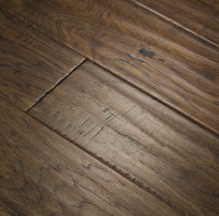 Hickory Plank Collection Flintlock, 5 Inch Wide Hickory Hardwood Flooring